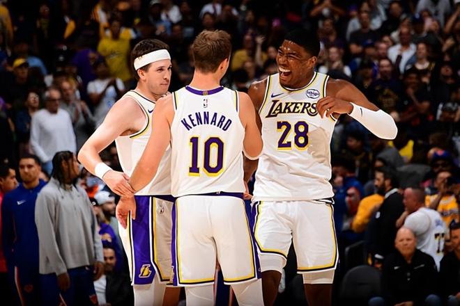 卢卡-肯纳德12分助力湖人掀翻尼克斯 西部排名飙