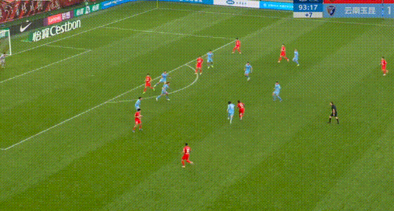 上海海港绝杀云南玉昆积分转正 王燊超伤停补时